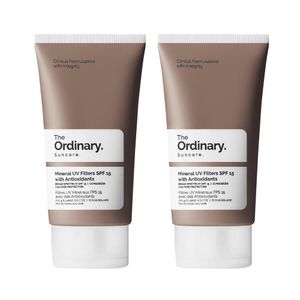 Mineral UV Filters SPF 15 Antioxidants The Ordinary 50ml 2 Unidades