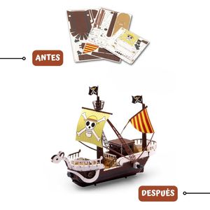 Rompecabezas Armable 3D Going Merry Niños y Adultos