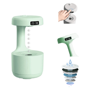 Difusor Humidificador Estilo Gota Antigravedad Verde