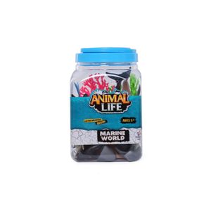 Set De 22 Piezas Mundo Salvaje Animal Life Bucket