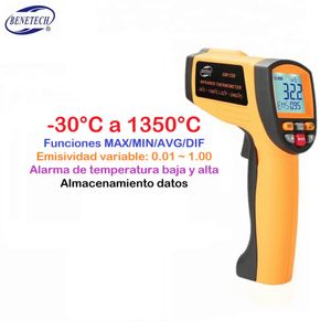 Pirómetro Termómetro Infrarrojo Profesional GM1350 - BENETECH