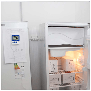 Termómetro Digital Ambiental Con Sonda Y Alarma Programable de Alta y Baja Temperatura