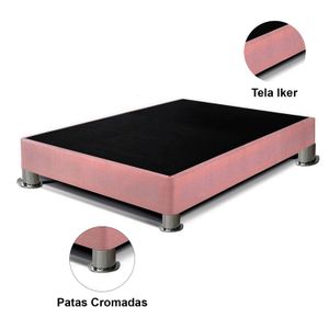 Box Tarima LeMueble 2 Plazas Palo Rosa