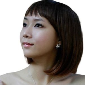 Aretes diseño corazón Genieka Two Hearts