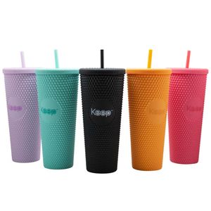Vaso Tumbler KEEP Venti Bombilla 700ml (Modelos Aleatorios)