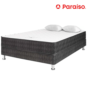 Cama Box Tarima PARAISO Lifestyles 2 Plz + 2 Almohadas + Protector
