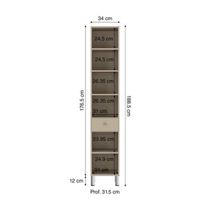 Mueble Auxiliar Orange Viena Madera/MDP Beige