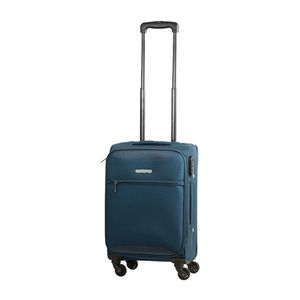 Maleta de cabina American Tourister Oasis 56/20 comb 55 cm, 4 ruedas, capacidad 43 litros, azul marino