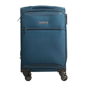 Maleta de cabina American Tourister Oasis 56/20 comb 55 cm, 4 ruedas, capacidad 43 litros, azul marino