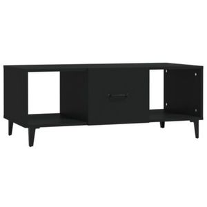 Mesa de Centro 1 puerta Paraiso color Negro TU MESITA