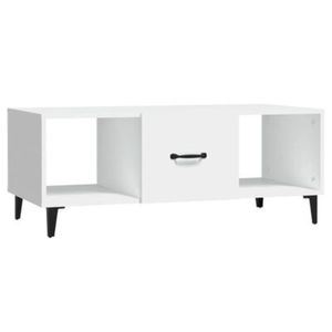 Mesa de Centro 1 puerta Paraiso color Blanco TU MESITA