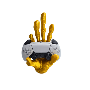 Soporte Para Mando de Play Station Mano de Zombie Dorado