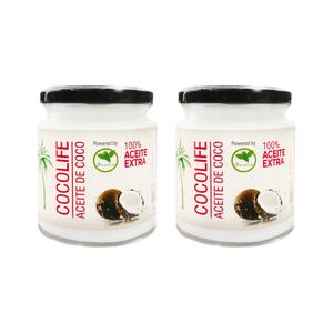 Coco Life Aceite de Coco 250 ml 2 Unidades
