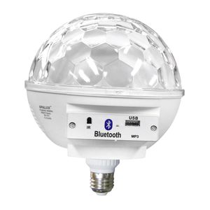 Foco musical Opalux OP-M50 6W, bluetooth/usb, control remoto, tipo de bombilla E27, 800 lum, RGB