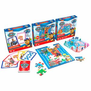 Pack CARDINAL 3 en 1 Rompecabezas 24pcs + Pop up + Cartas Grandes Paw Patrol