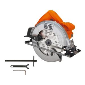 Sierra Circular 7 1/4" (184mm) 1500W Corte en 90° 62mm Black + Decker CS1024-B2C