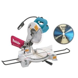 Sierra Ingleteadora Telescopica 10" (254mm) 1650W con Disco para Aluminio 70D Makita CO-LS1040F-901