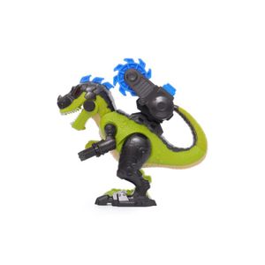 Dinosaurio Robot Warior Tech Con Luces Y Sonidos Verde