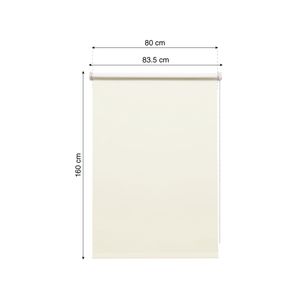 Cortina Roller Blk Out Santos 83,5/80x160cm Inspire