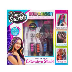 Set Extensiones De Cabello Para Niñas Cra Z Art