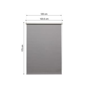 Cortina Roller Black Out Santos 123,5/120x175cm Inspire