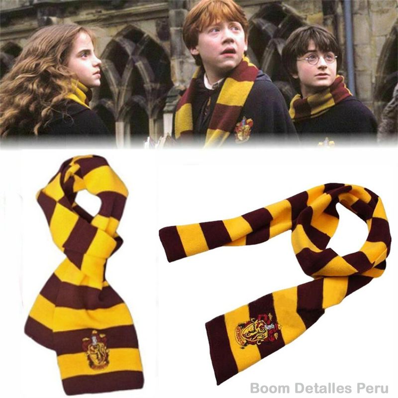 Bufanda Harry Potter Chalina Gryffindor Cosplay para Mujeres y Hombres