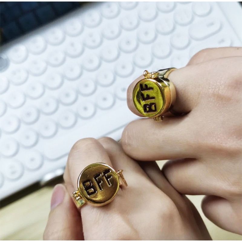 Anillos de 2025 mejores amigos