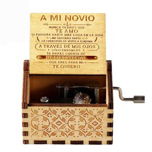 Caja Musical Regalo Para Novio Compromiso Aniversario Recuerdo de Amor Novios