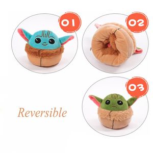 Peluche Baby Yoda The Mandalorian Starwars Peluche Pulpos Reversibles Disney