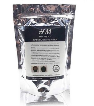 Cabello Instantáneo Hm Hair Fiber Marrón Oscuro Genieka