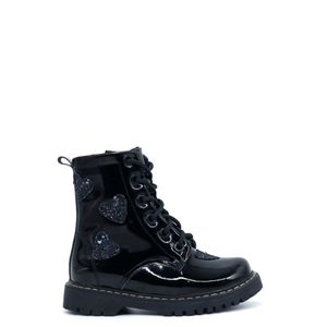 Botas para Niña de Charol PAR&SS KIDS MV23-SOFI Negro