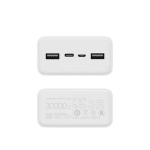 Cargador Portatil Xiaomi Power Bank 30000mAh 3 USB tipo 18w