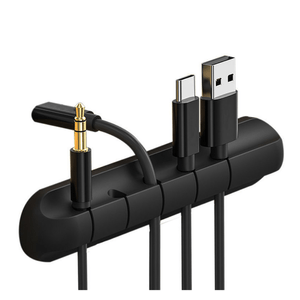 Organizador de Cables con 5 Divisiones para Escritorio