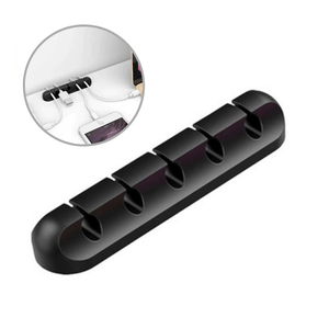 Organizador de Cables con 5 Divisiones para Escritorio