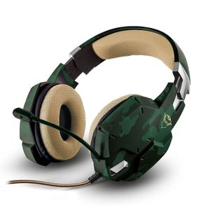 Audifonos Trust Gaming Carus Jungle Camo GXT 322C Camuflado