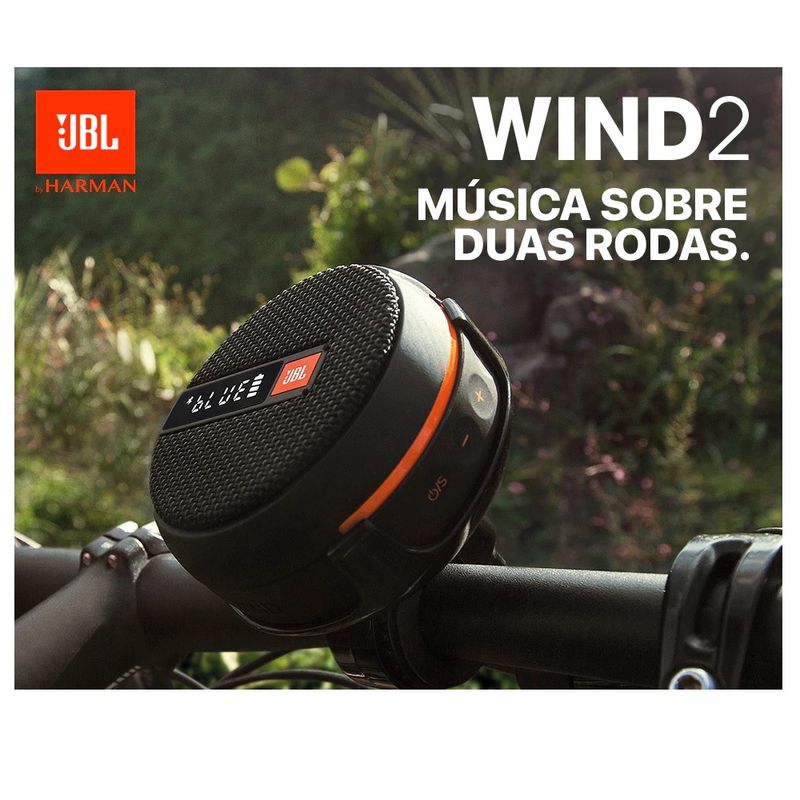 Bocina JBL Wind 2 Bluetooth Portátil Inalámbrica Radio FM