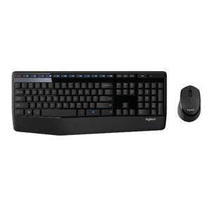 Kit Teclado Y Mouse Logitech Mk345 Inalambrico Usb Sp Black