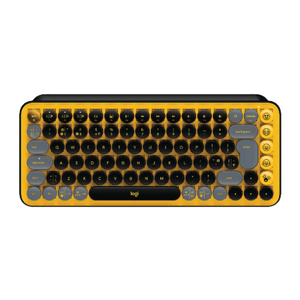 Teclado Inalambrico Logitech Pop Key Bluetooth Amarillo