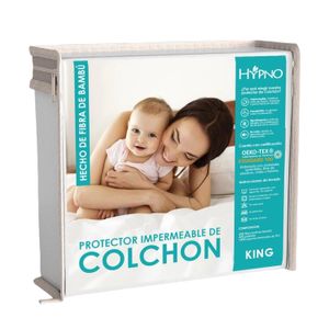Protector de Colchón Impermeable HYPNO King de Bambú