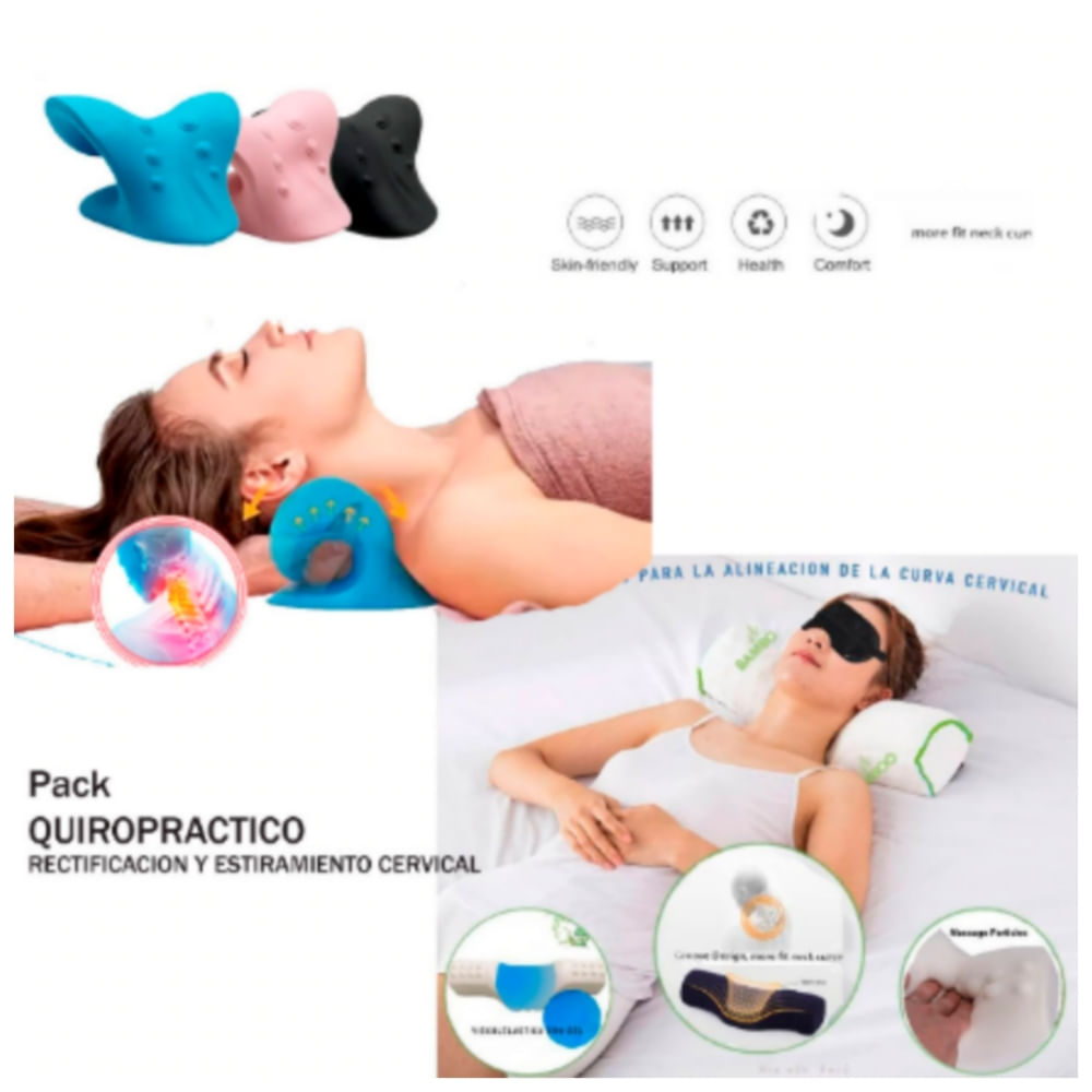 Almohada shops para cervical rectificada