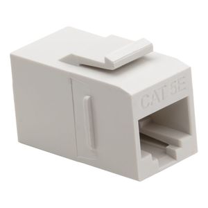 Acoplador de Datos Keystone Cat 5E Platinum Tools Blanco Bolsa de 10 Piezas