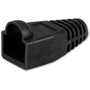 Cable de Red Rj45 Comprehensive con Protector de Enganche Negro