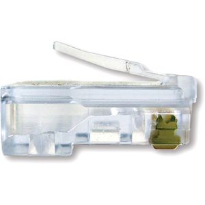 Conectores Platinum Tools Ez Rj45 Cat5 5E Caja de 100 Unidades