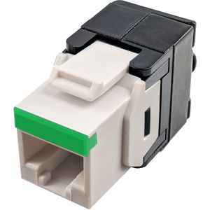 Keystone Jack Simply45 S45 3500W Cat 5E Utp de 180 Grados Blanco