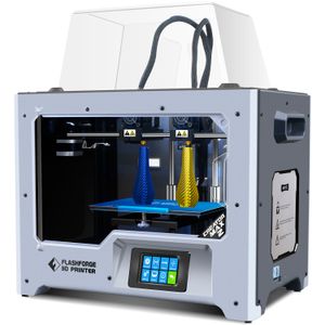 Impresora 3D Flashforge Creator Max 2 Doble Extrusor Independiente con Currículo Color Gris Cielo