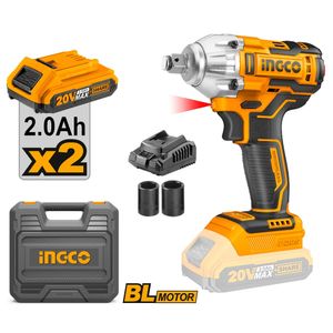 Llave de Impacto Ingco CIWLI2038 1/2" 20V 300Nm Brushless MP