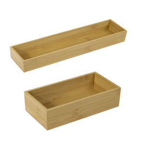 Organizador Cajón Bambú Rectangular 15,5x8x5 cm Copy