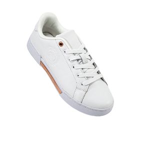 Zapatillas Tommy Hilfiger FW0FW06919 YBR talla 7US color blanco para mujer