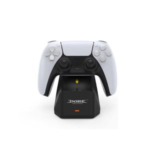 Base Cargador Dobe Para Mando Dualsense PS5 Dock Type-C Negro