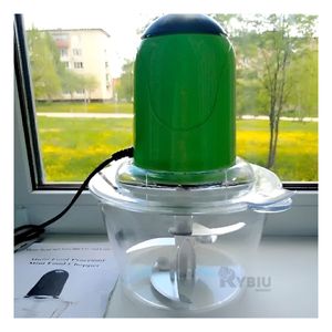 Cortador Electrico Multifuncional para Alimentos Verde